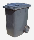 garbage bin