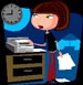 Library printing graphic